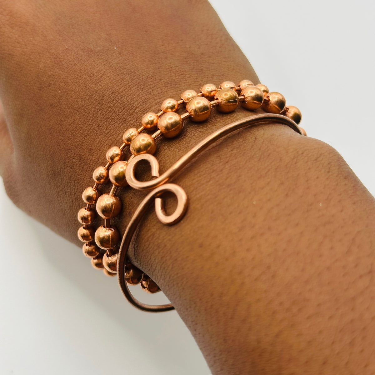 Large Copper Ball Bracelet | Copper Classic