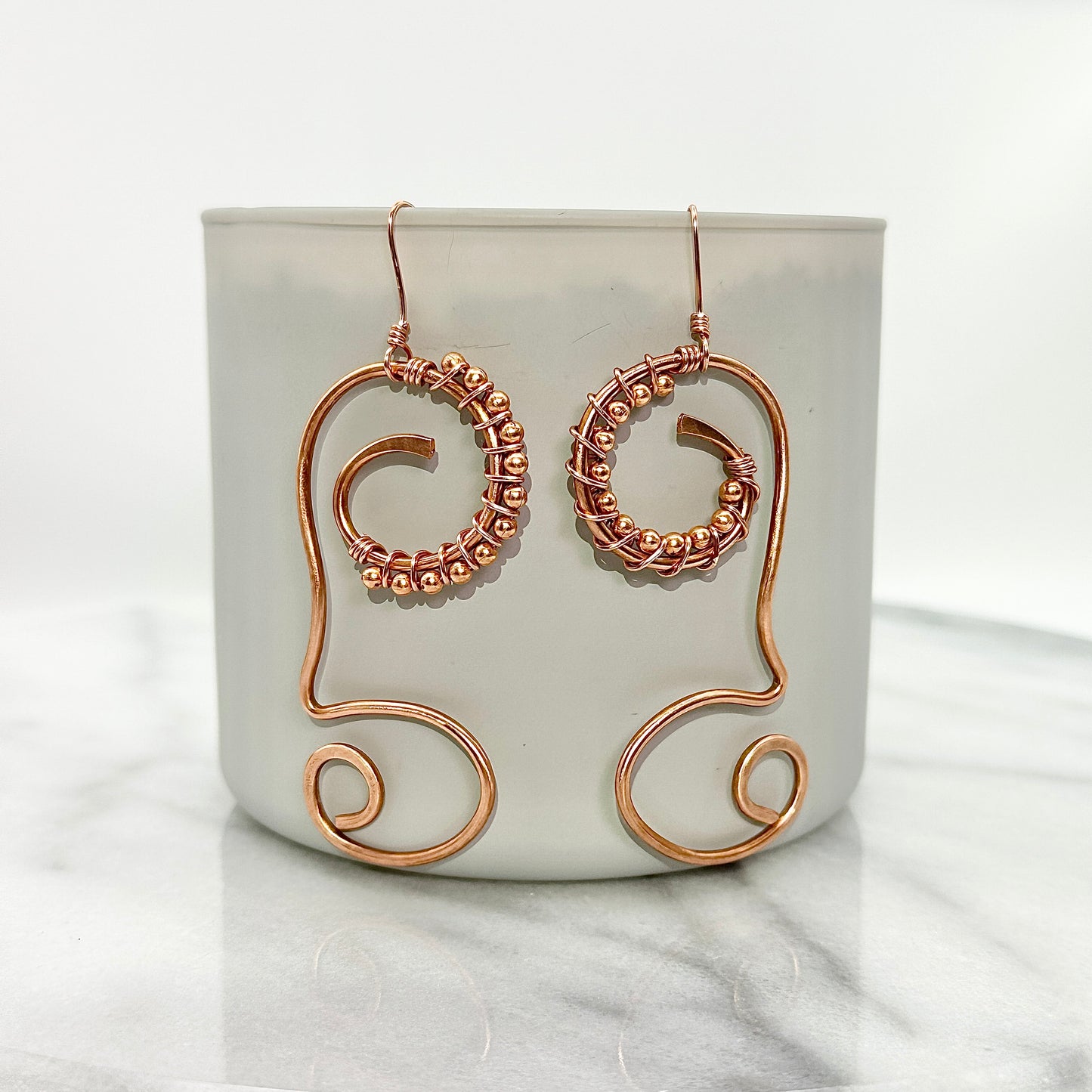 Picasso! | Copper Earrings