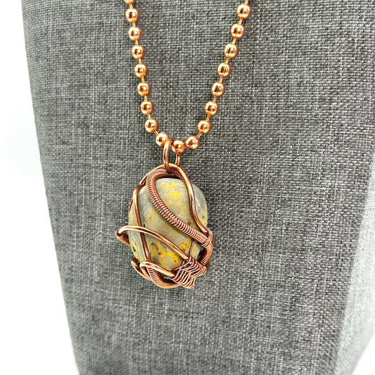 Ultimate Transformer | Bumblebee Jasper Pendant