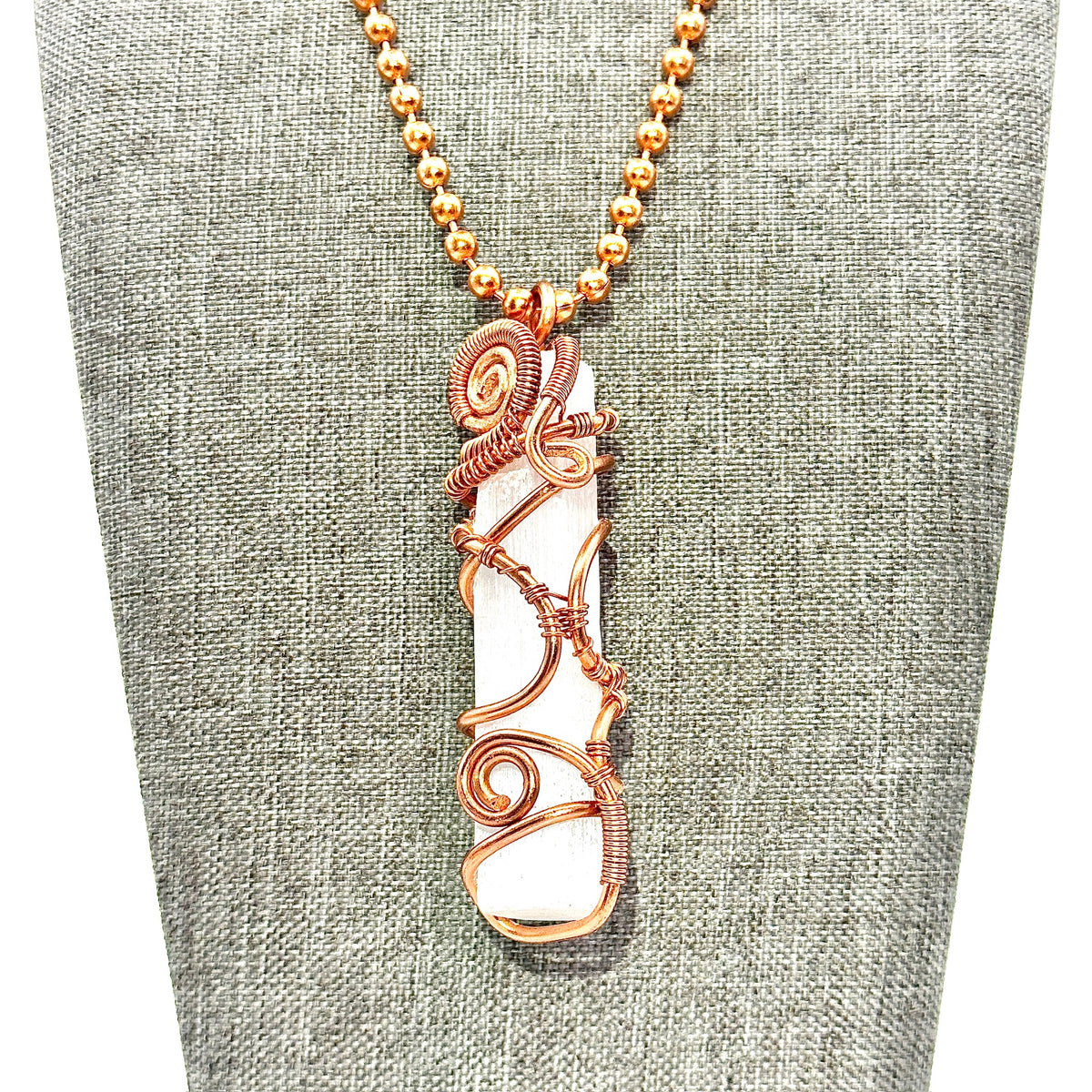 Clearly Visionary | Selenite Wand Pendant