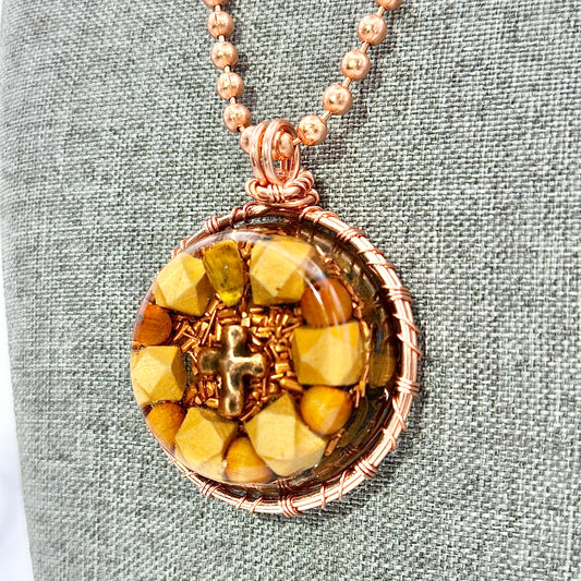 Grounded for Growth | Tiger Eye Amulet