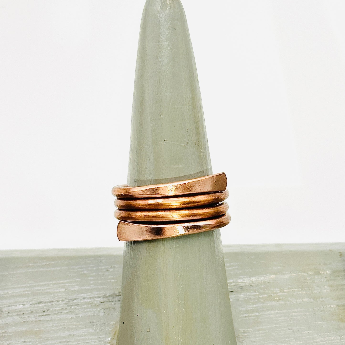 Quad Stack | Copper Ring
