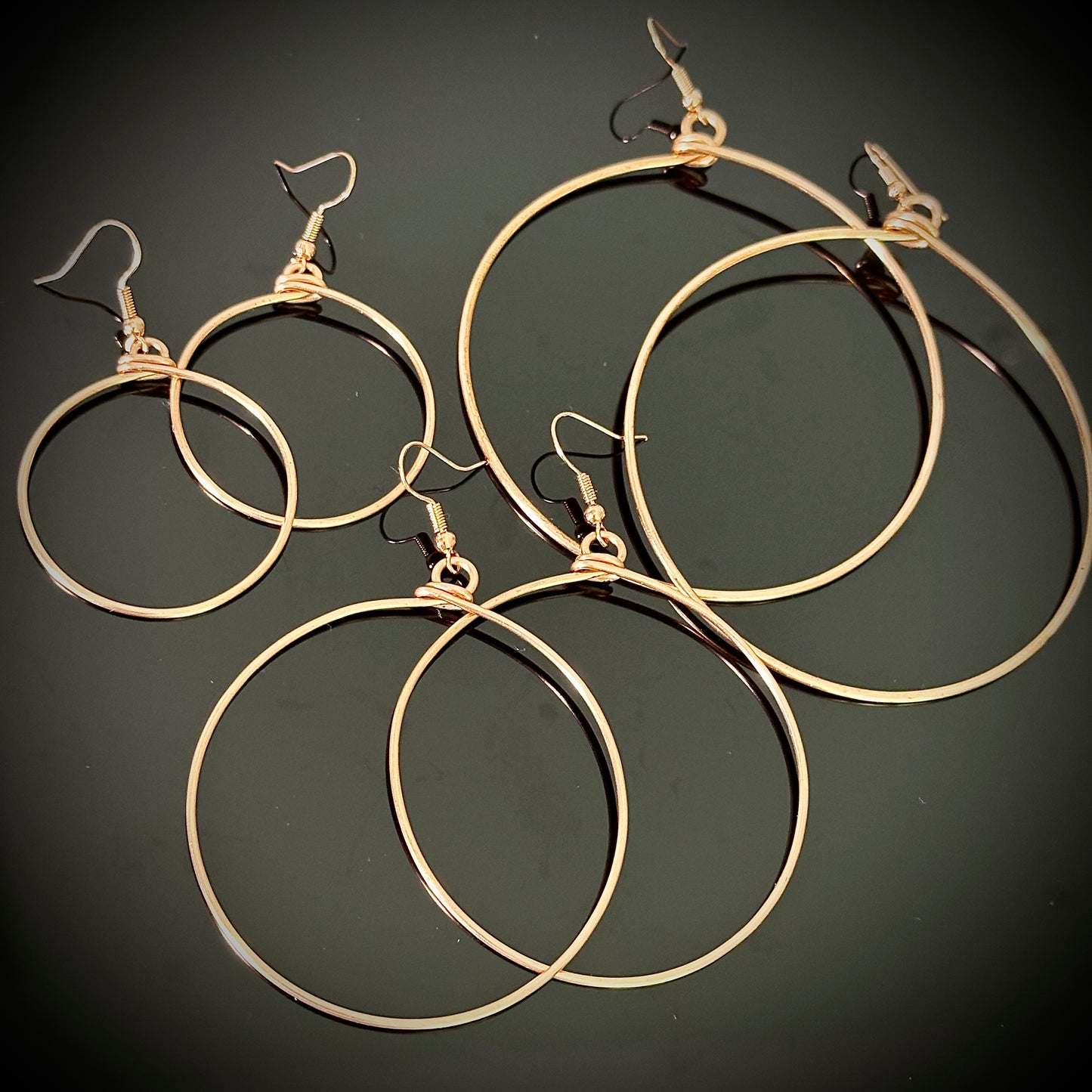 Classic Copper Hoops