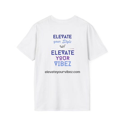 Elevate Your Vibez Crystal Logo T-Shirt