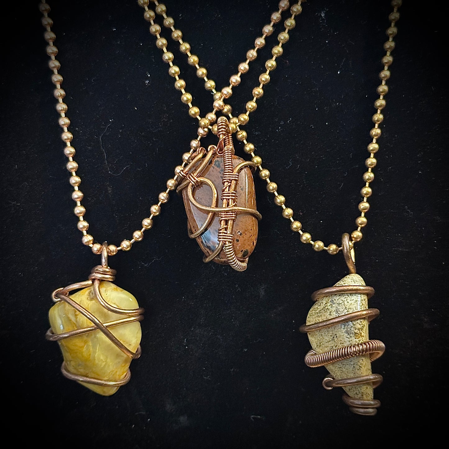 Elemental Crystal Necklace Series - Batch V