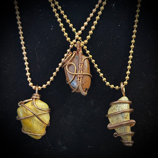 Elemental Crystal Necklace Series - Batch V