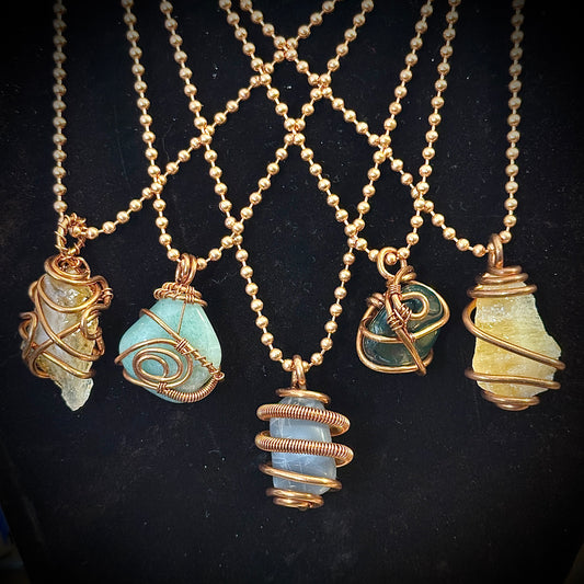 Elemental Crystal Necklace Series - Batch I