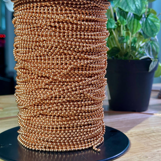 Copper Ball Waist Beads — Handmade Copper (Semi) Permanent Jewelry