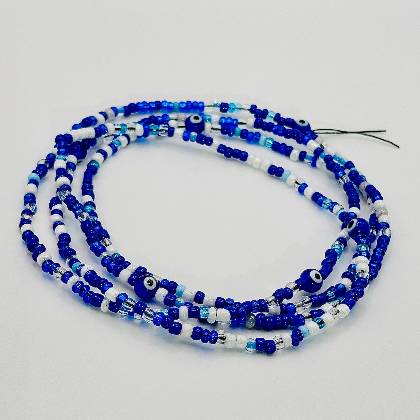 Evil/Gods Eye Handmade Waistbeads