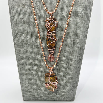 Coordinating Confidence | Tiger Eye Couple Set