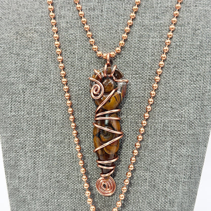 Coordinating Confidence | Tiger Eye Couple Set