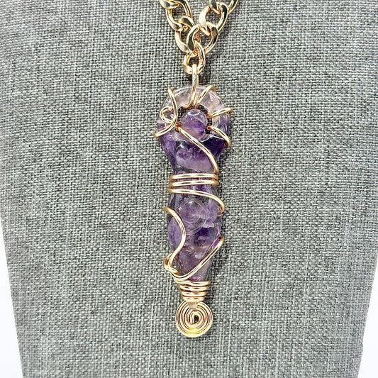 Amethyst Oracle | Shibari Inspired Necklaces