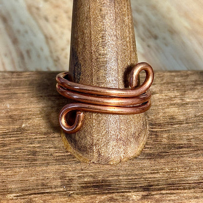 Continuum Loop Copper Ring |