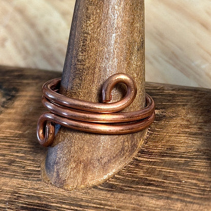 Continuum Loop Copper Ring |