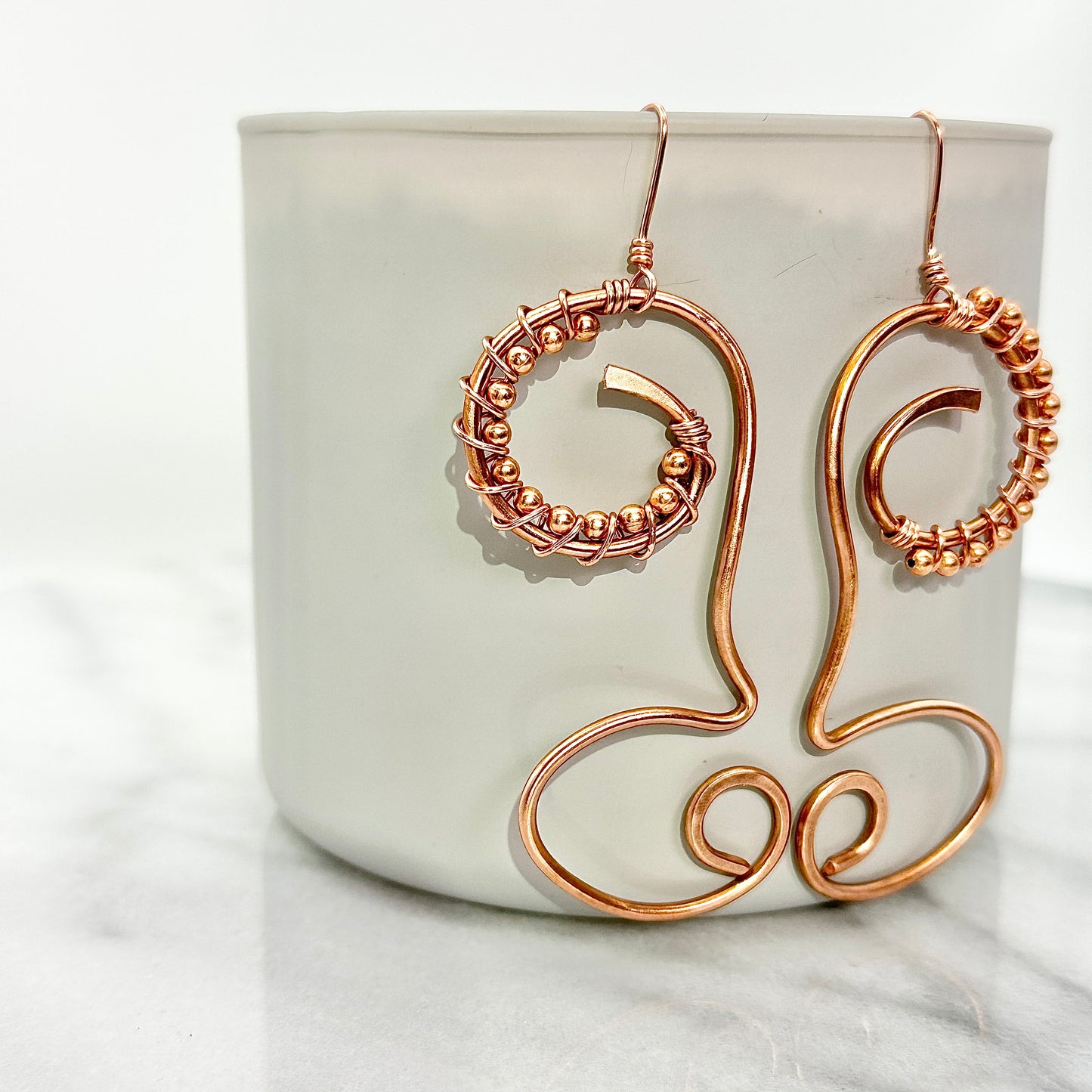 Picasso! | Copper Earrings