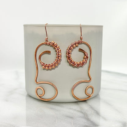 Picasso! | Copper Earrings