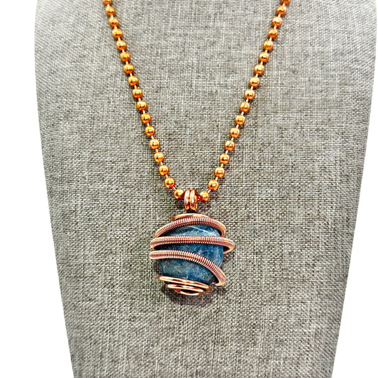 Manifestors Stone | Tumbled Apatite Pendant