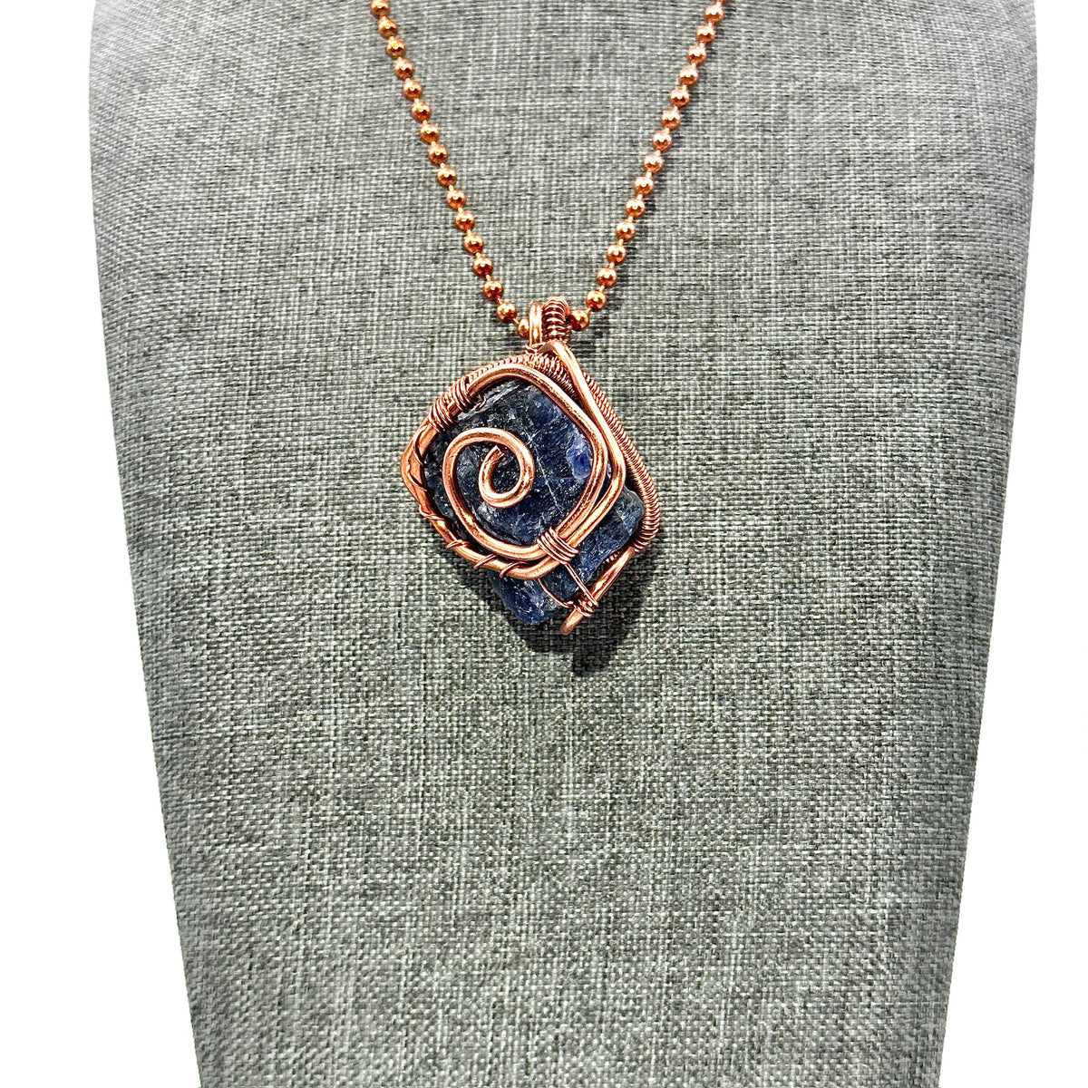 Stone of Truth | Raw Sodalite Pendant