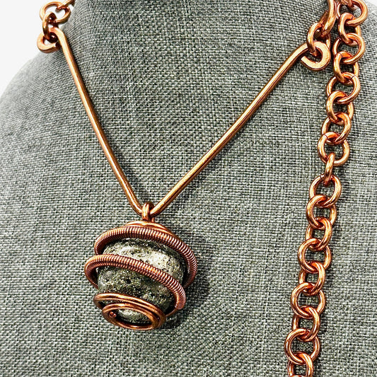 Prosperity Powerhouse | Pyrite Pendant