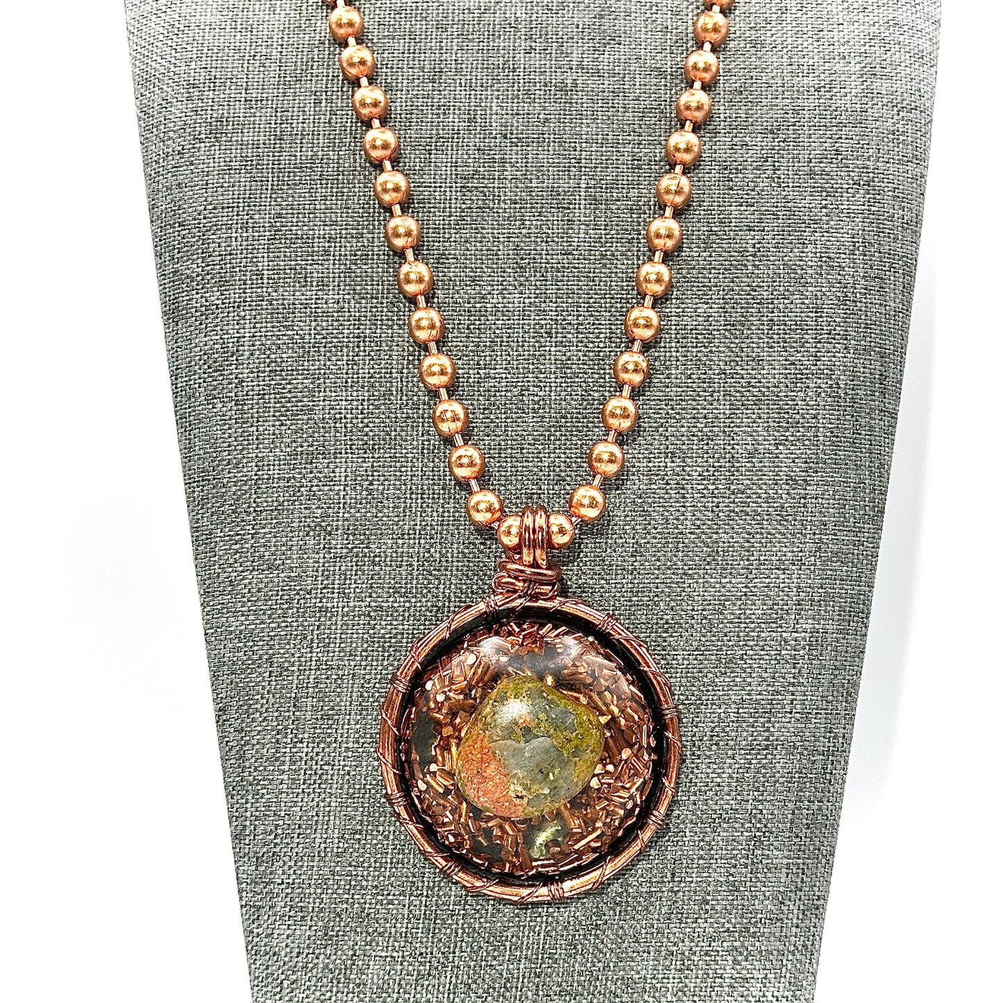 Comfort & Joy | Unakite & Citrine Amulet
