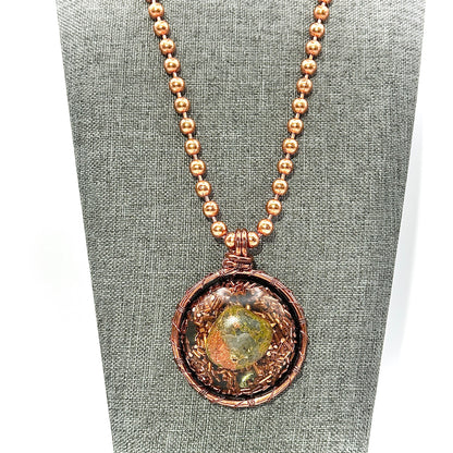 Comfort & Joy | Unakite & Citrine Amulet