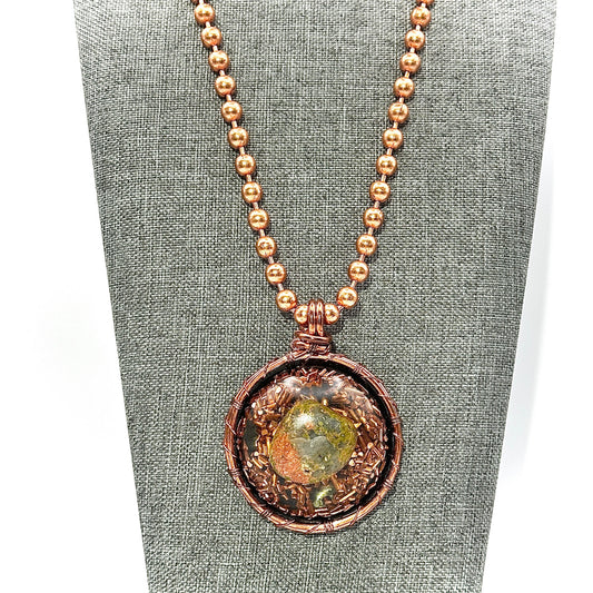 Comfort & Joy | Unakite & Citrine Amulet