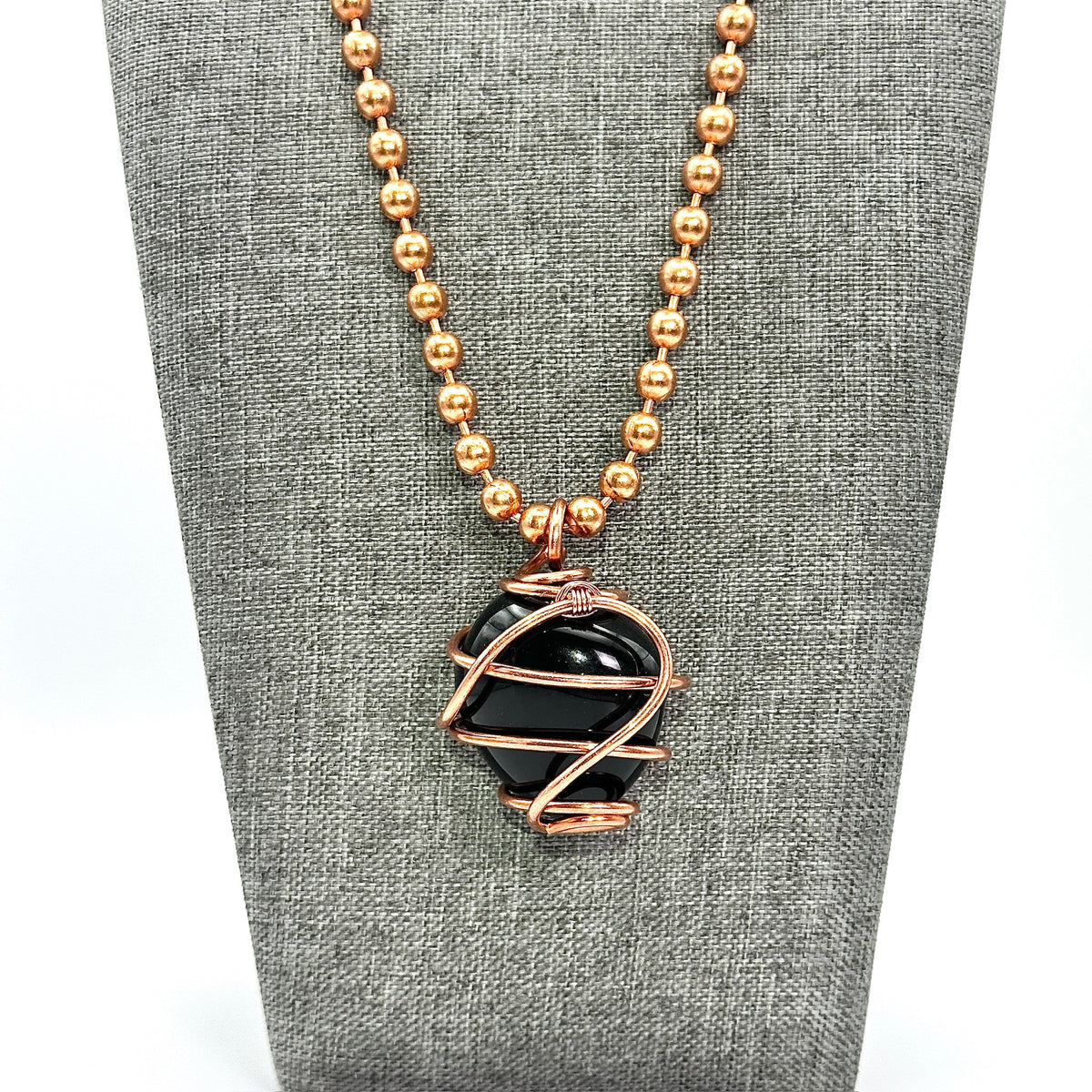 Quiet Shield | Black Obsidian Pendant