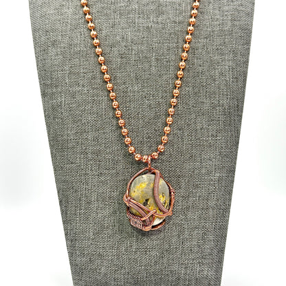 Ultimate Transformer |  Bumblebee Jasper Pendant