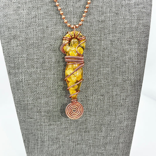 Golden Girl Goddess | Shibari inspired Necklaces