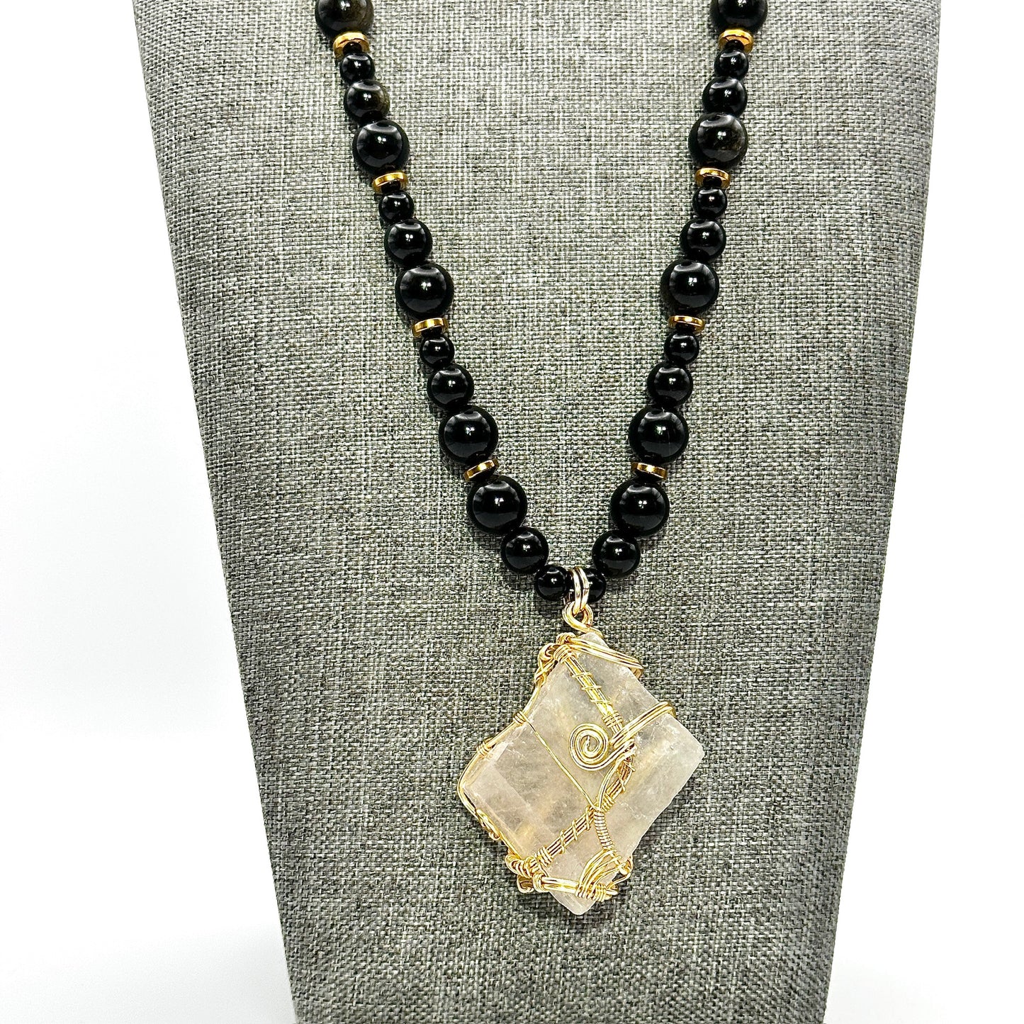 Shining Radiance  | Optical Calcite Pendant