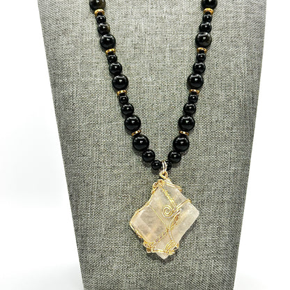 Shining Radiance  | Optical Calcite Pendant