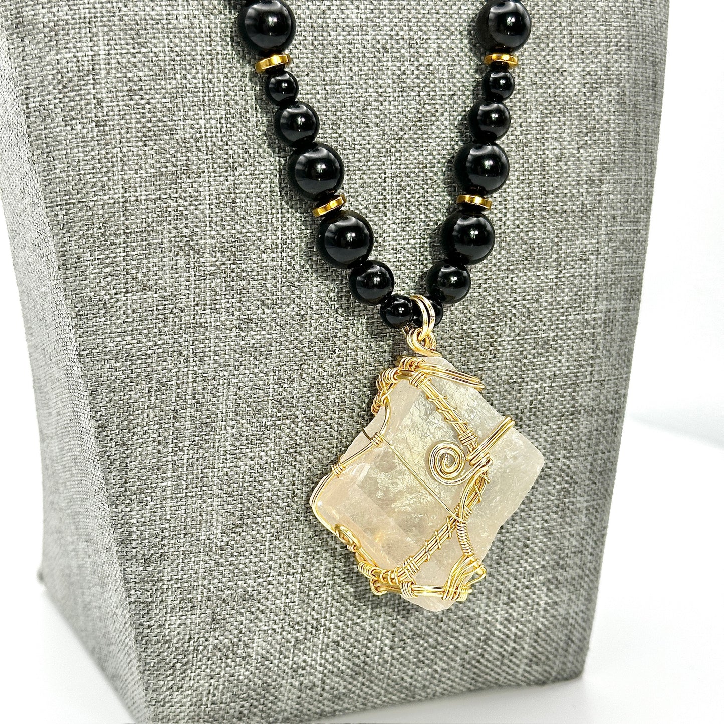 Shining Radiance  | Optical Calcite Pendant