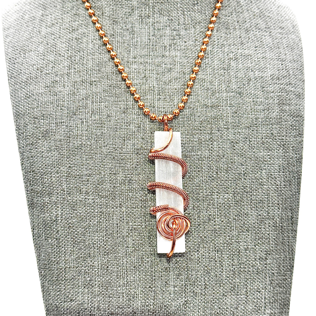 Clearly Visionary | Selenite Wand Pendant