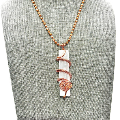 Clearly Visionary | Selenite Wand Pendant