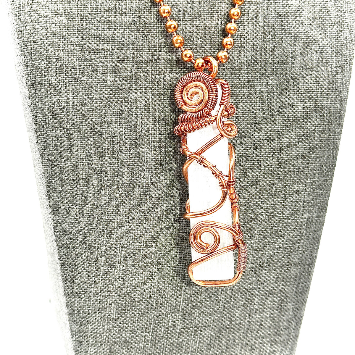 Clearly Visionary | Selenite Wand Pendant