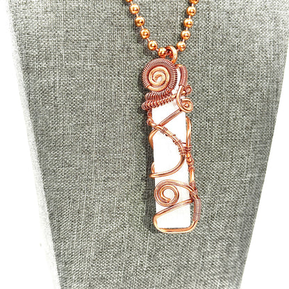 Clearly Visionary | Selenite Wand Pendant