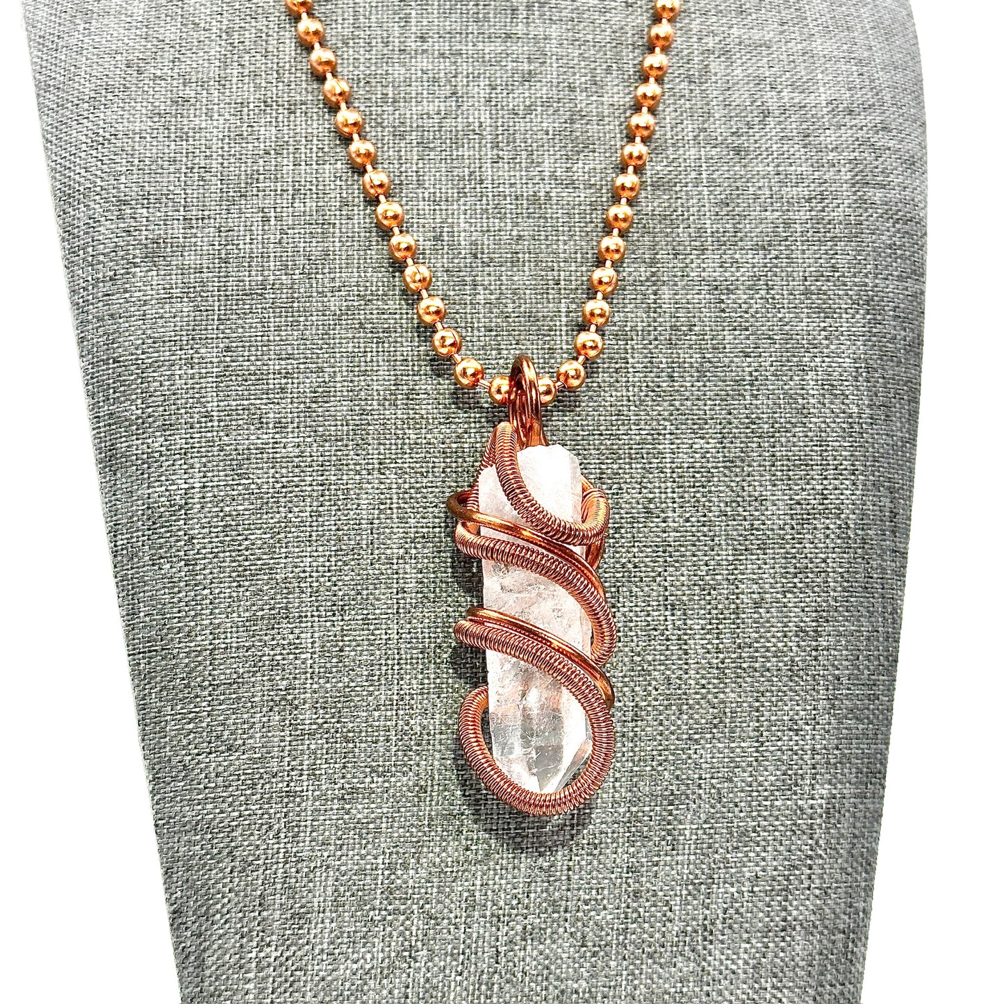 Clear it TF Out | Clear Quartz Pendant