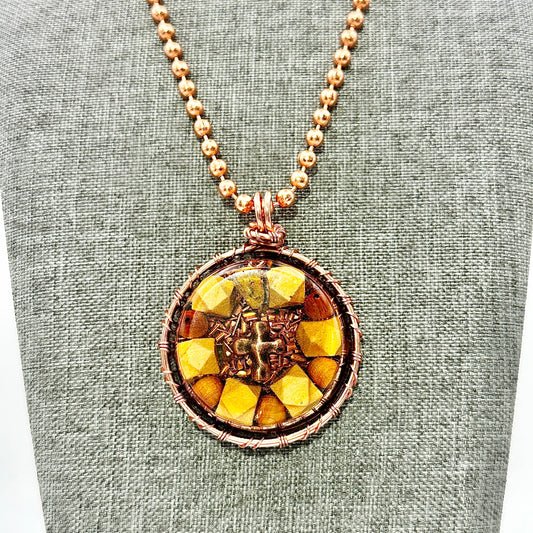 Grounded for Growth | Tiger Eye Amulet