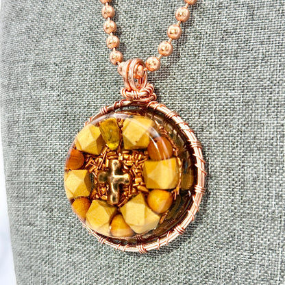 Grounded for Growth | Tiger Eye Amulet