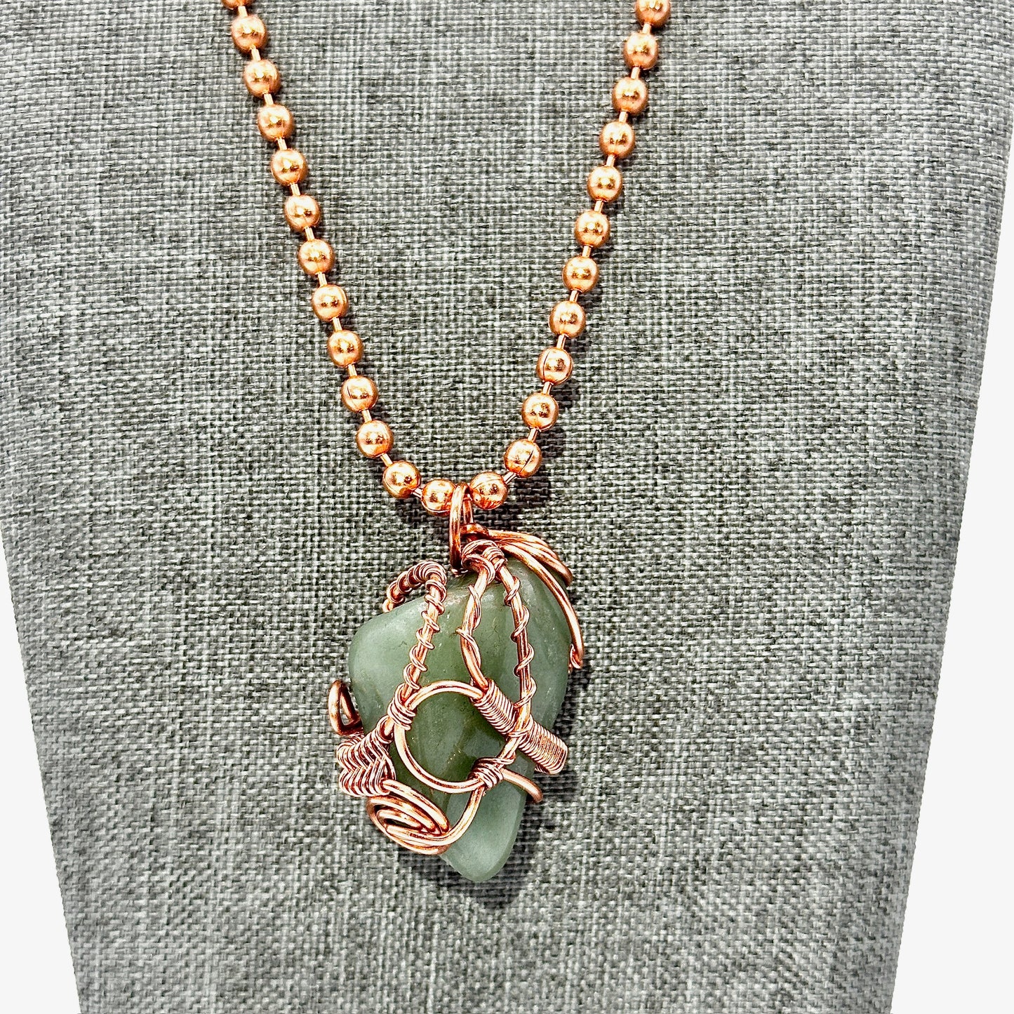 Secure Love | Green Aventurine Pendant