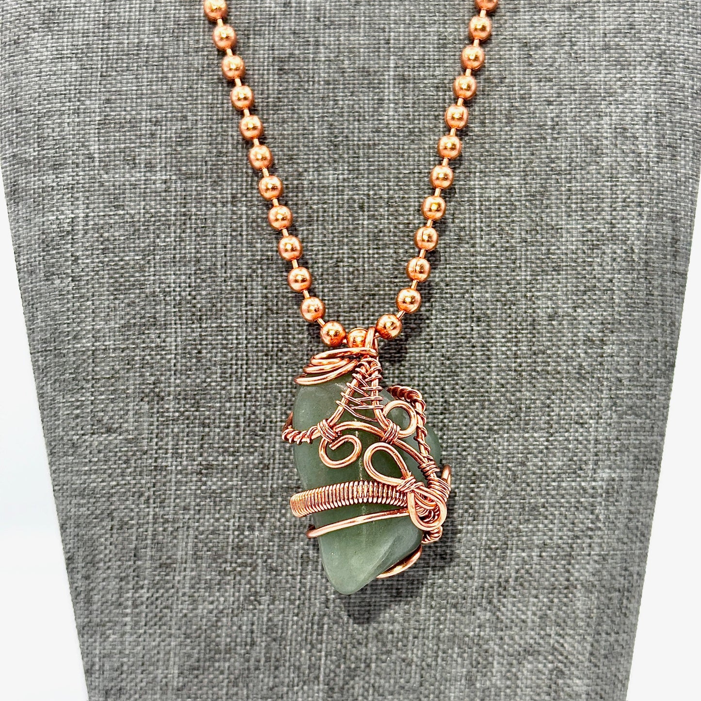 Secure Love | Green Aventurine Pendant