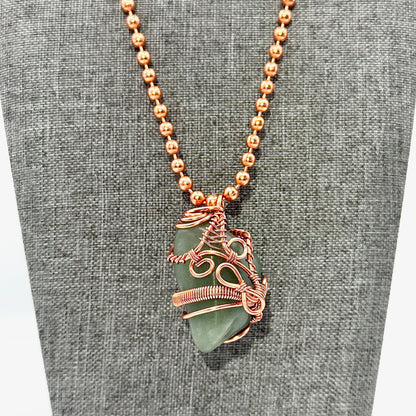 Secure Love | Green Aventurine Pendant