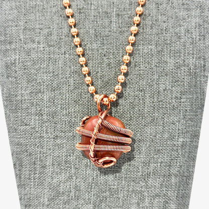 Stable Foundation | Red Jasper Pendant