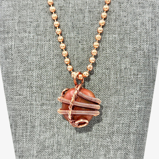 Stable Foundation | Red Jasper Pendant