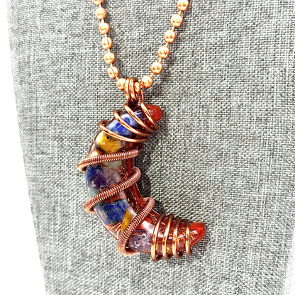 Moon Balanced | Chakra Moon Amulet