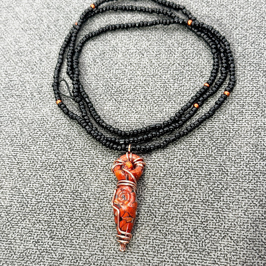 High Ground | Red Jasper Goddess Waist Beads