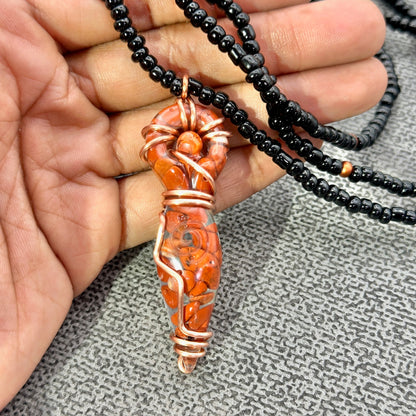 High Ground | Red Jasper Goddess Waist Beads