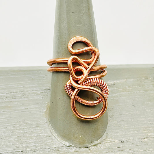 Basquiat Inspired | Copper Ring