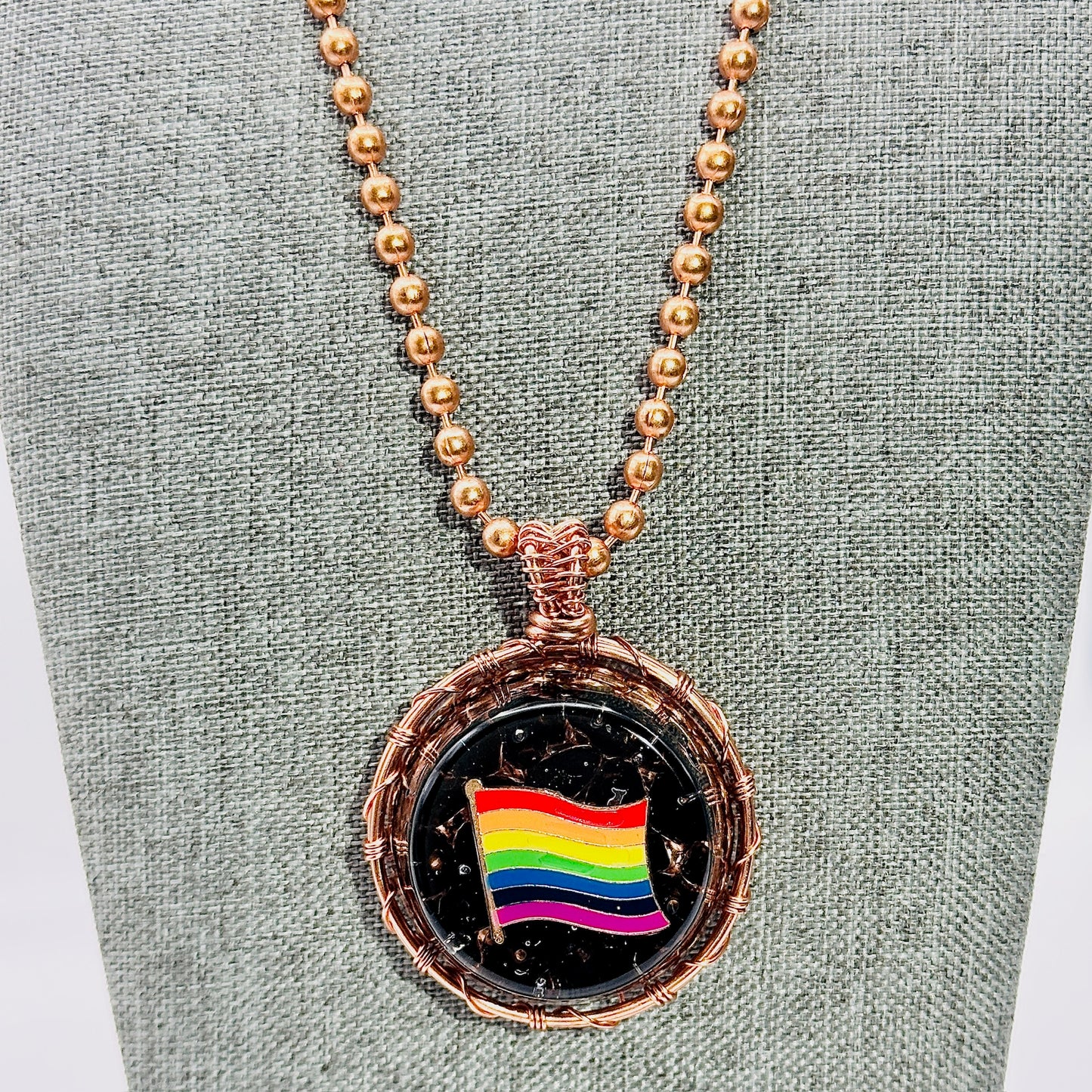 Rooted in Pride | Obsidian Amulet