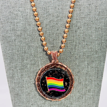 Rooted in Pride | Obsidian Amulet